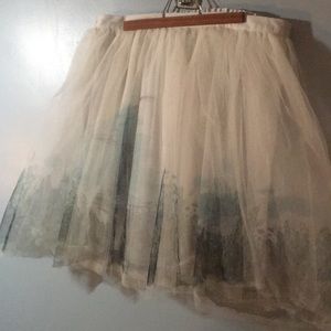 Disney Cinderella Lauren Conrad sheer tutu skirt